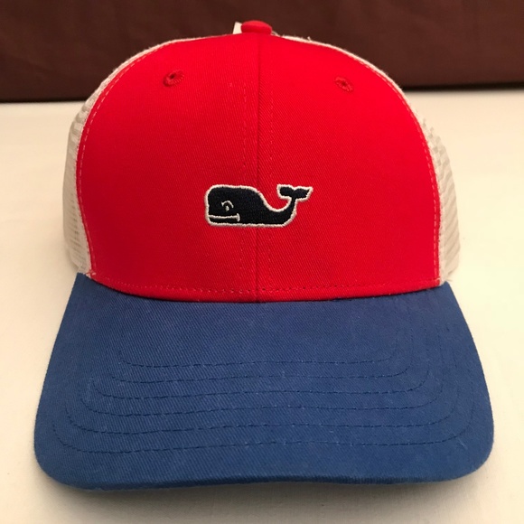 Other - Vineyard Vines Red White and Blue Trucker Hat